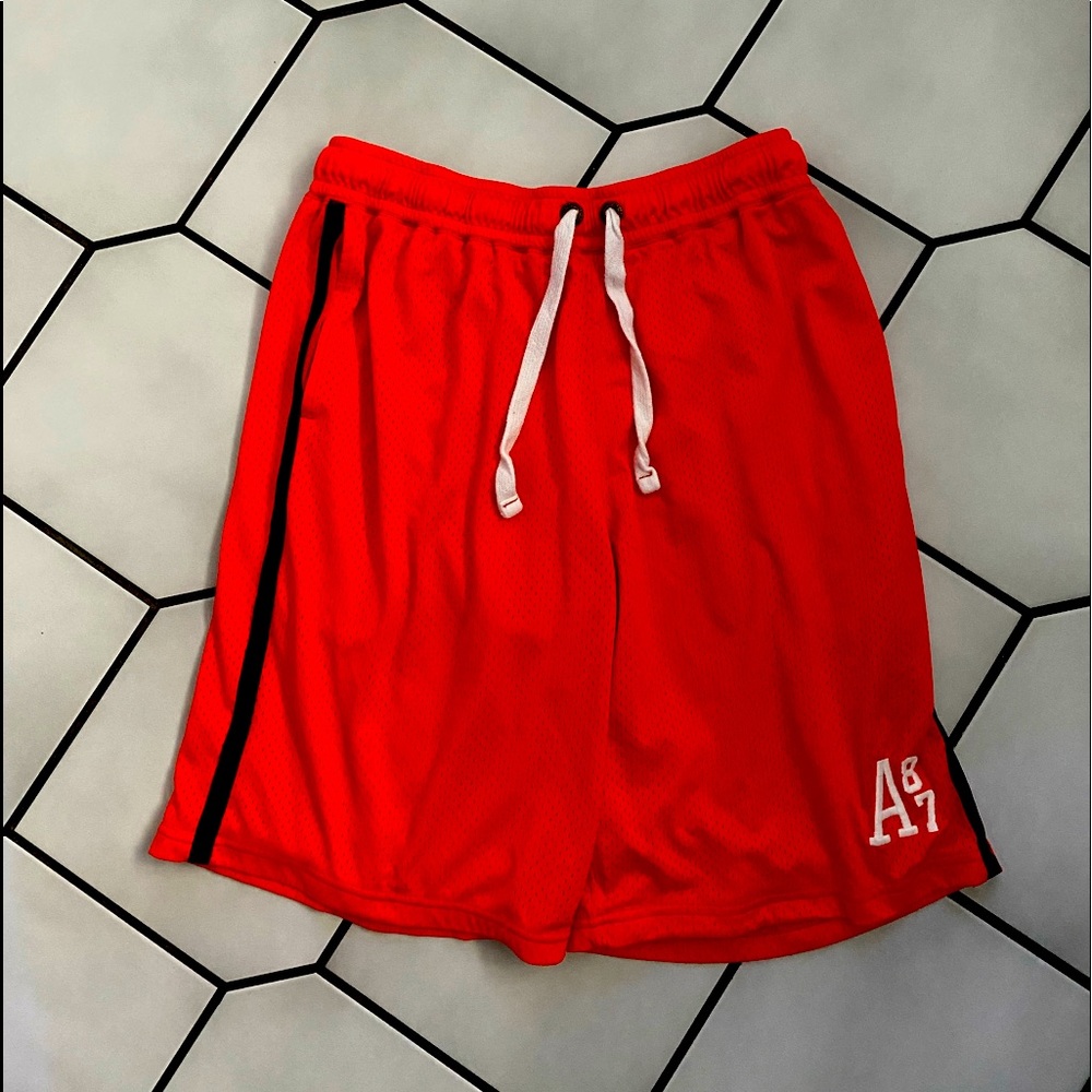 Men’s/Teens Orange/Black Large Aeropostale Shorts